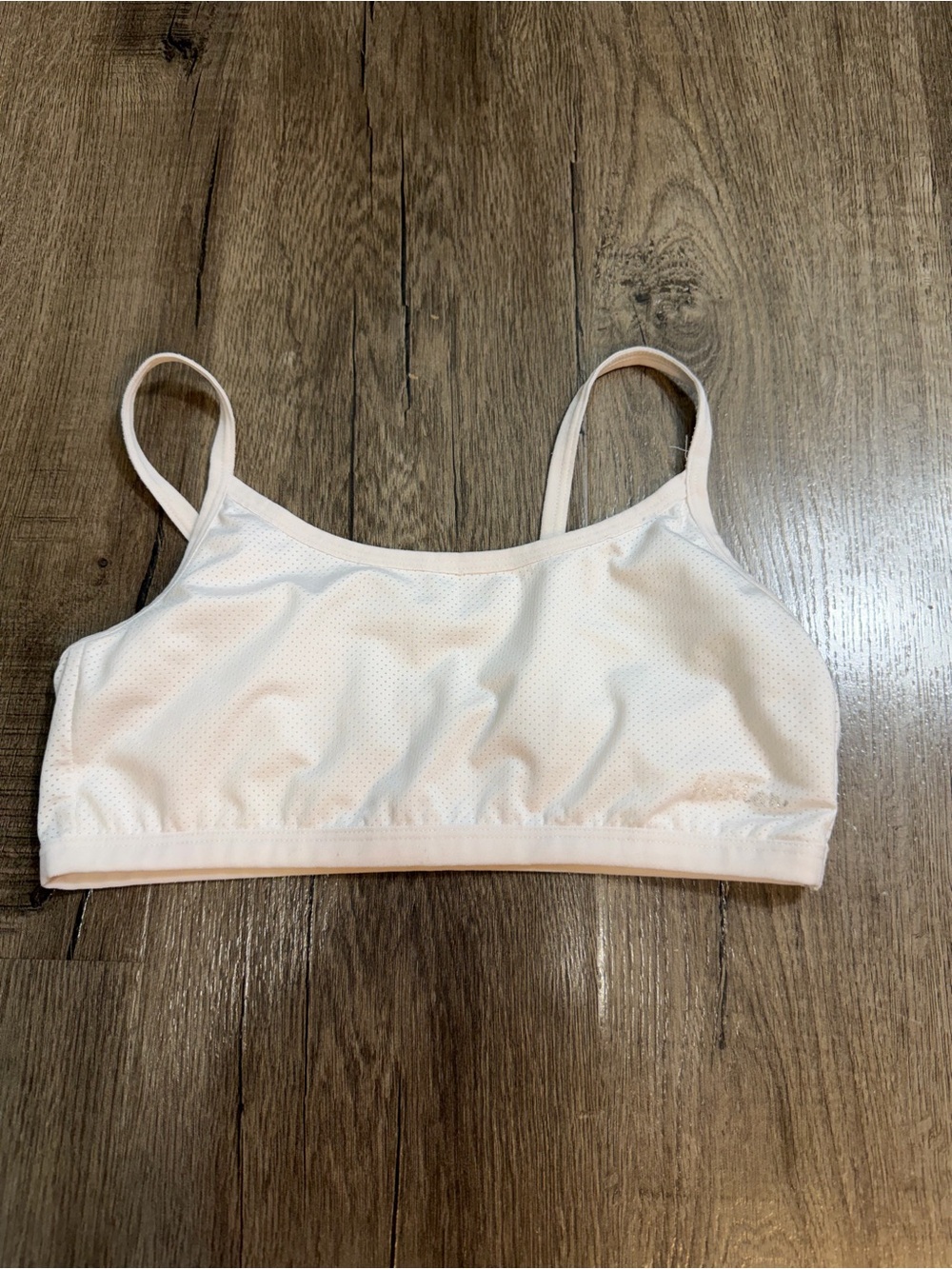 Women's White Bralette Camisole - Lightweight Comfort